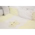 Детский комплект постельного белья в кроватку с бортиками-игрушками "Звездочка" (желтый) byTwinz