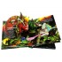Книжка с объемными иллюстрациями "Живая книга джунглей" со звуком и выдвижными листами(Азбукварик)
