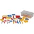Набор игрушечных инструментов №9 (156 элементов) (в контейнере) Полесье