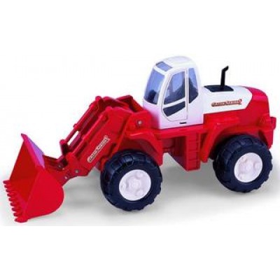 Большой детский трактор-погрузчик (в сеточке) Полесье