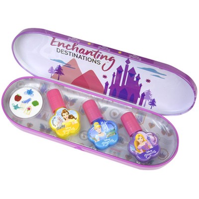 Princess Игровой набор детской декоративной косметики для ногтей в пенале Markwins