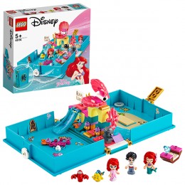 LEGO Disney Princess 43176 Конструктор ЛЕГО Принцессы Дисней Книга сказочных приключений Ариэль