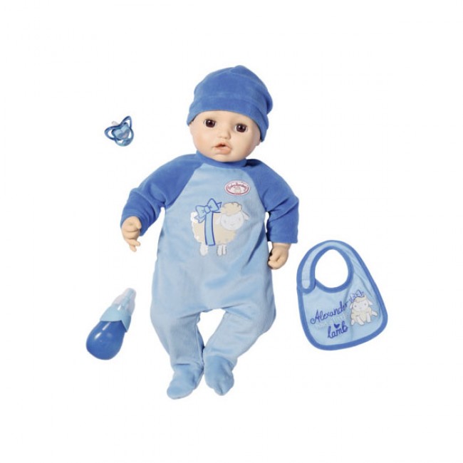 Zapf Creation Baby Annabell 794-821 Бэби Аннабель Кукла многофункциональная, 43 см