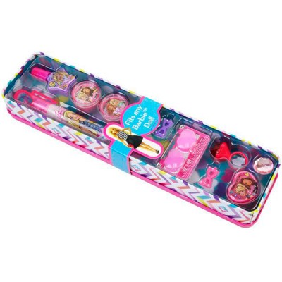 Markwins 9803451 Barbie Игровой набор детской декоративной косметики в пенале откр.