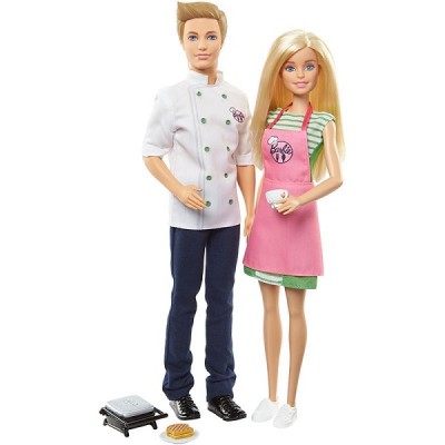 Mattel Barbie FHP64 Барби и Кен-шеф повар