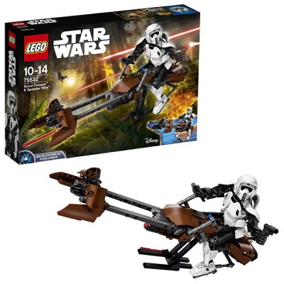 Lego Star Wars 75532 Конструктор Лего Звездные Войны Штурмовик-разведчик на спидере