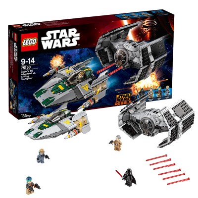 Lego Star Wars 75150 Конструктор Лего Звездные Войны Усовершенствованный истребитель Дарта Вейдера
