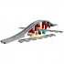 Lego Duplo 10872 Конструктор Железнодорожный мост и рельсы