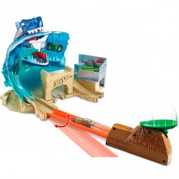 Mattel Hot Wheels FNB21 Хот Вилс Сити Игровой набор "Схватка с акулой"