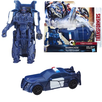 Hasbro Transformers C0884/C1313 Трансформеры 5: Уан-степ Баррикейд