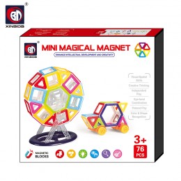 Магнитный конструктор Xinbida Magical Magnet Mini (76 деталей)