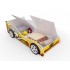 Детская кровать машина "Желтая" (с ящиками)