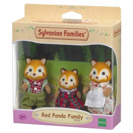 Sylvanian Families набор "Семья Красных панд", 3 фигурки