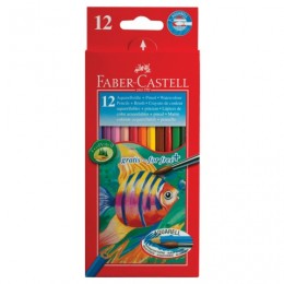 Карандаши цветные акварельные FABER-CASTELL "Colour Pencils", 12 цветов