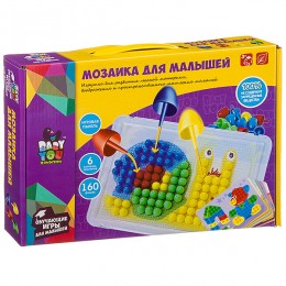 Развивающая игра Baby You Мозаика для малышей 160 фишек