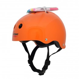 Шлем с фломастерами Wipeout L оранжевый