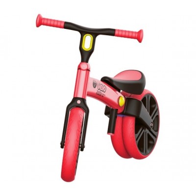 Беговел Y-Bike Y-Velo Junior 2019 красный
