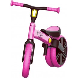 Беговел Y-Bike Y-Velo Junior 2019 розовый