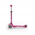Самокат Micro Mini Deluxe LED со светящимися колесами розовый