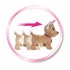 Интерактивная плюшевая собачка "Chi-Chi love" "Счастливчик", с сумочкой, 20см.